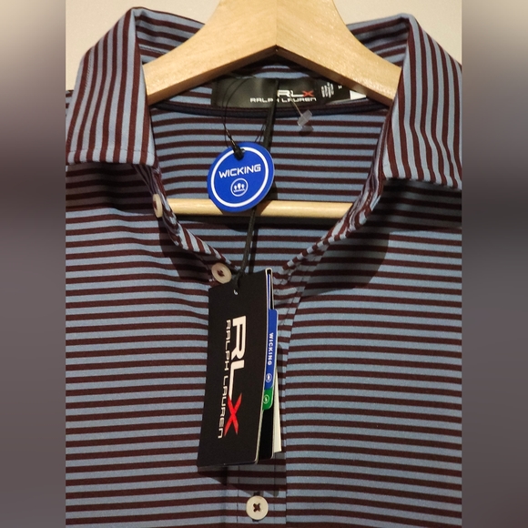 RLX Ralph Lauren Wicking Polo Shirt - Picture 2 of 5